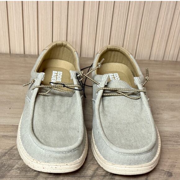 Eddie Bauer Canvas Lace-Up Loafer Size 7 Corbette - Picture 5 of 10